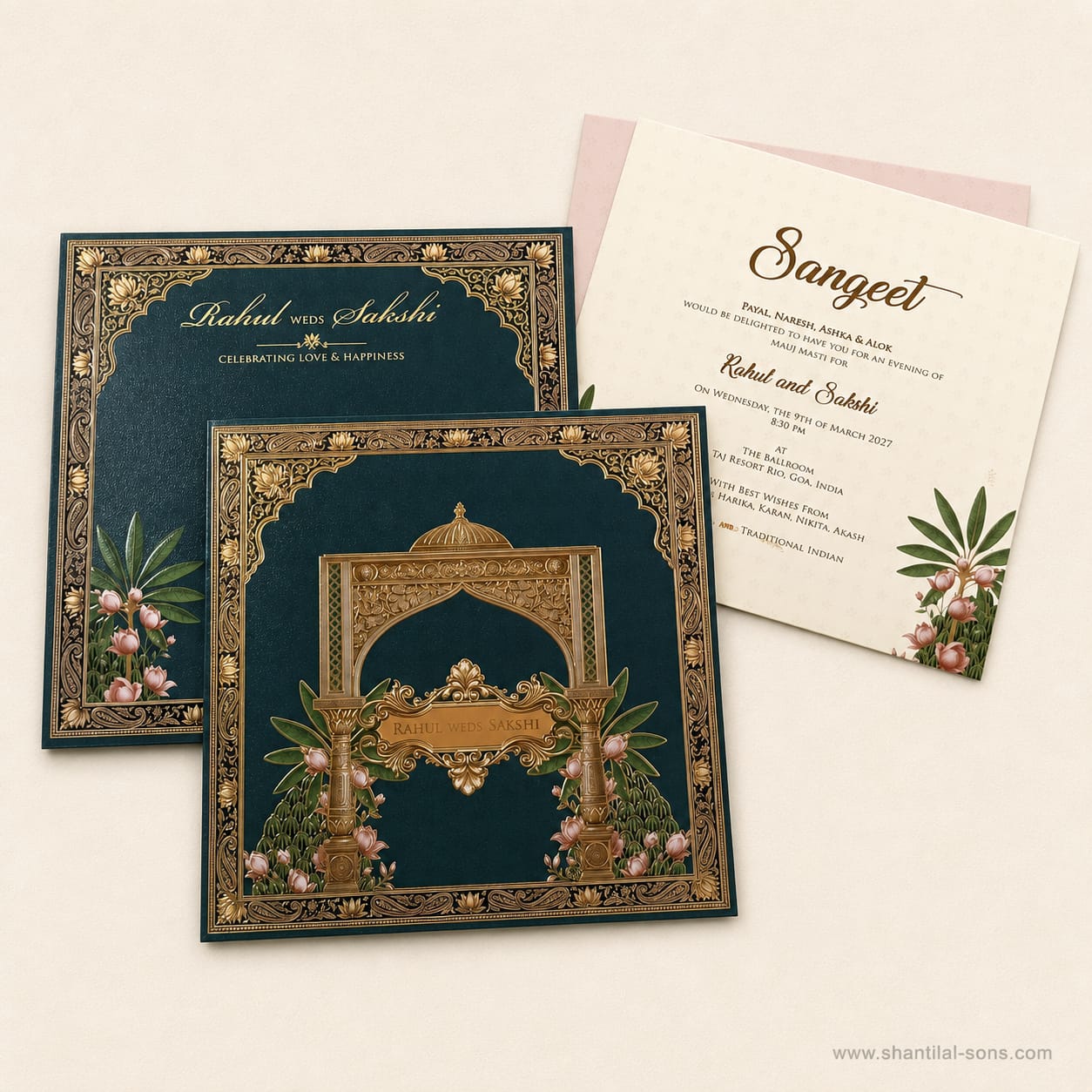 Traditional Wedding Invitation | SS - 958