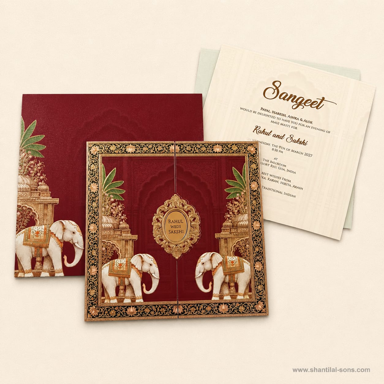 Traditional Wedding Invitation | SS - 959
