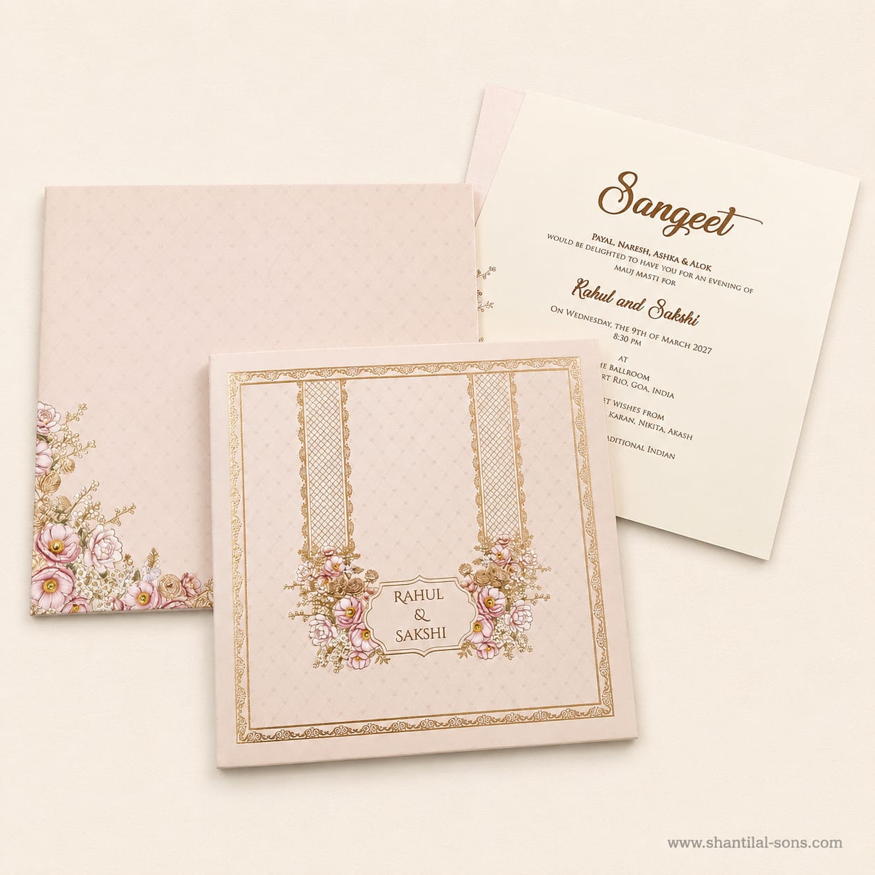 Minimal Wedding Invitation | SS - 960