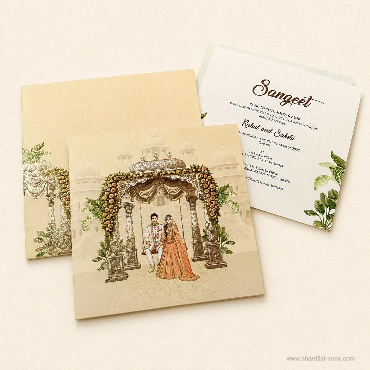 Elegant Wedding Invitation | SS - 962
