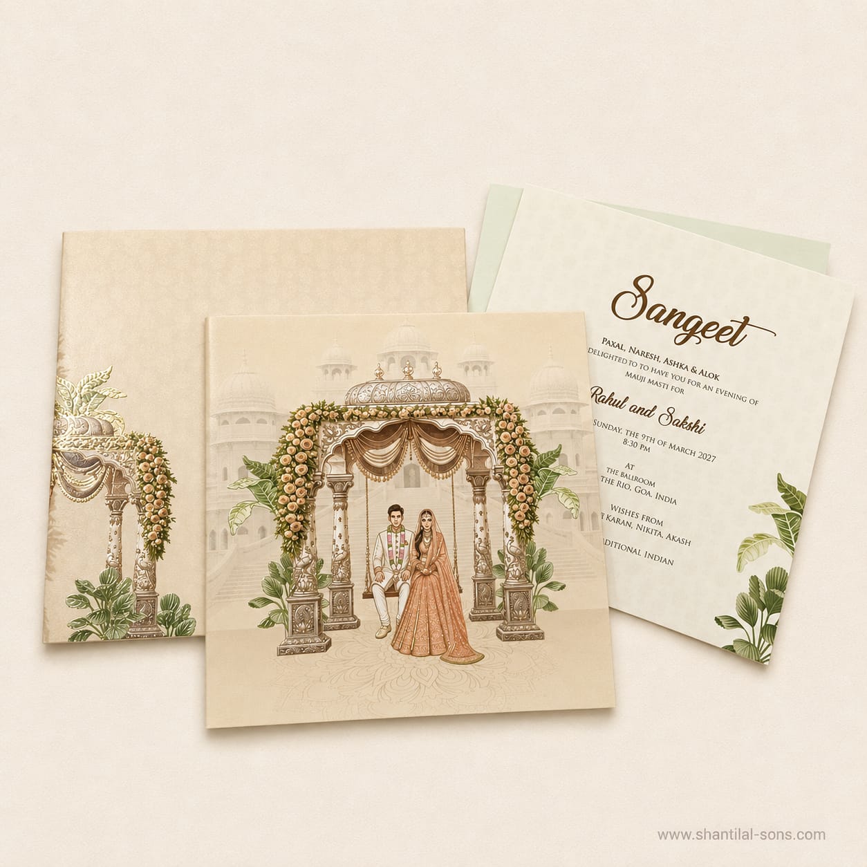 Royal Wedding Invitation | SS - 964