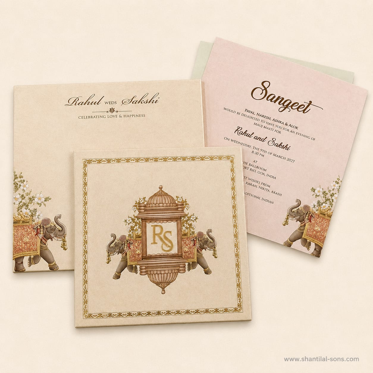 Rustic Wedding Invitation | SS - 967