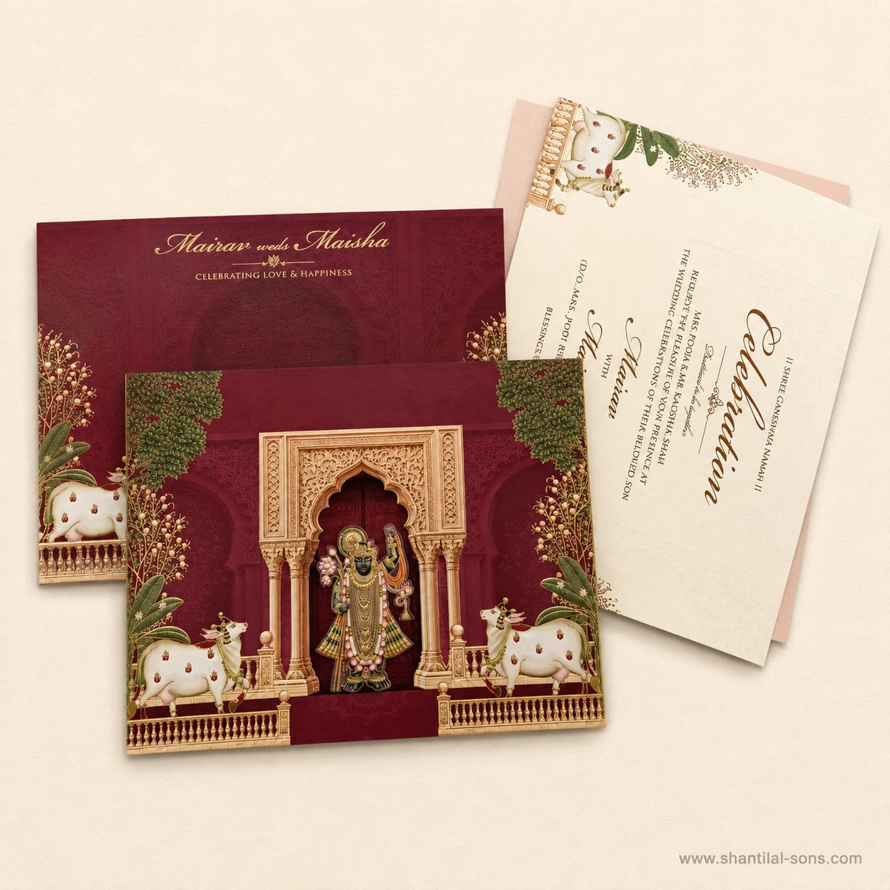 Traditional Wedding Invitation | SS - 968