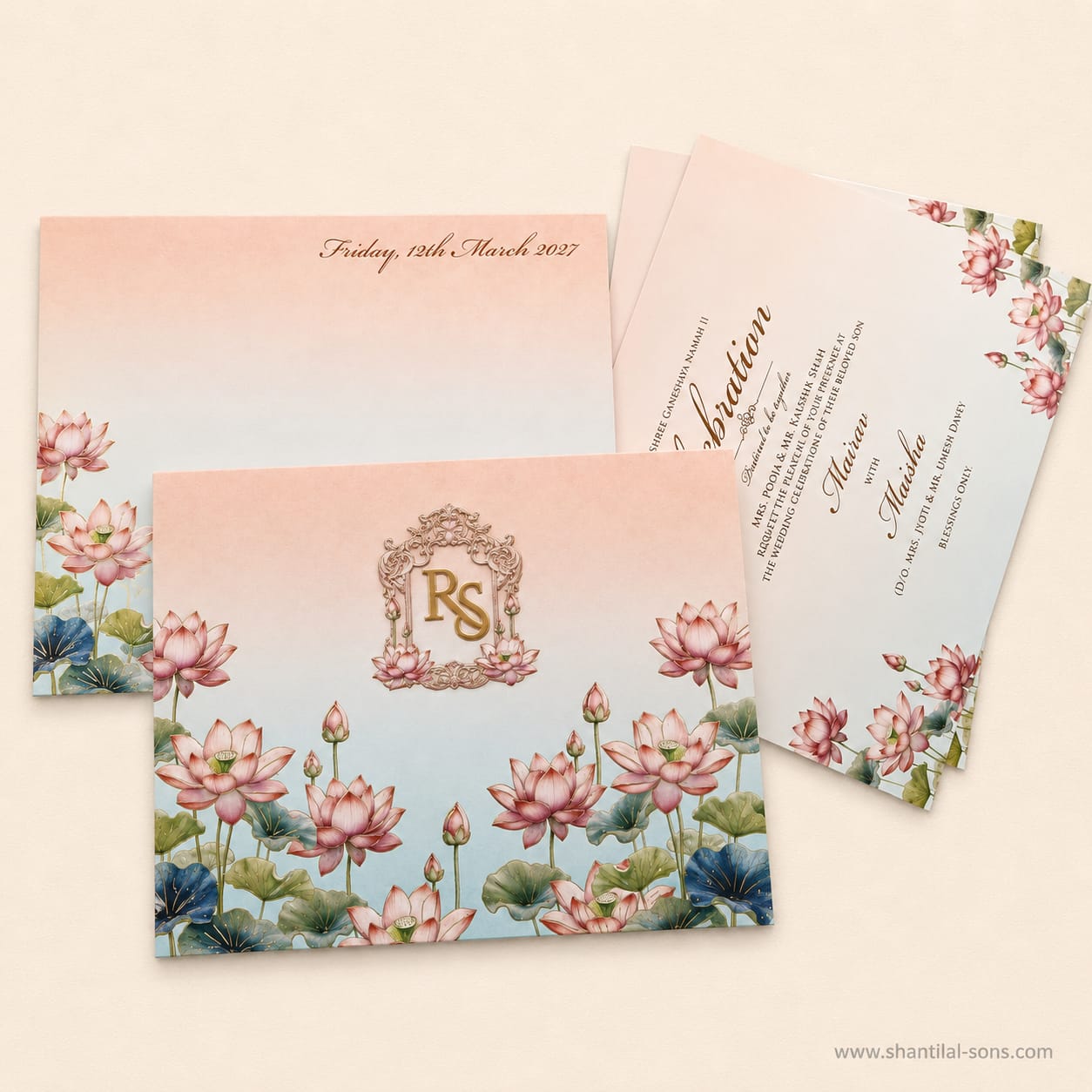 Royal Wedding Invitation | SS - 970