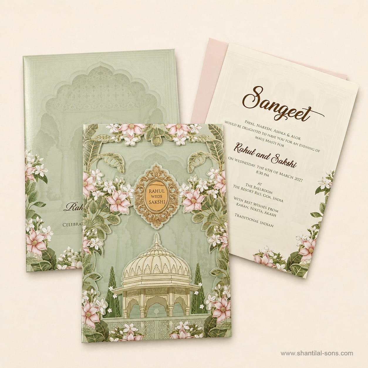 Royal Wedding Invitation | SS- 975