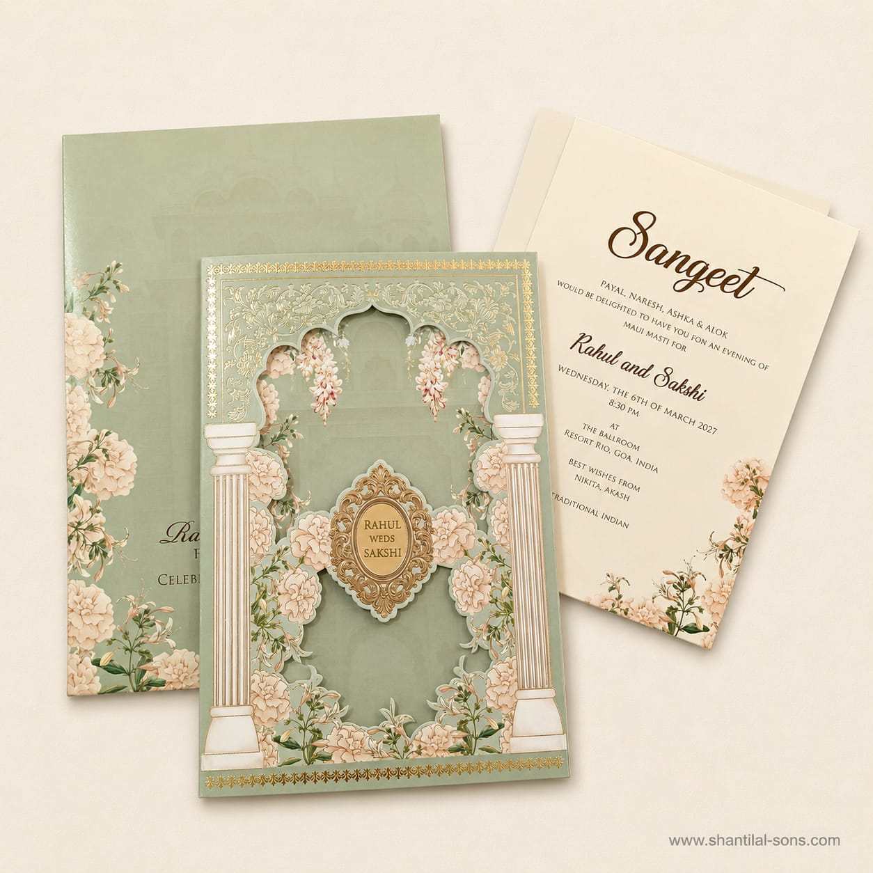 Elegant Wedding Invitation | SS - 978