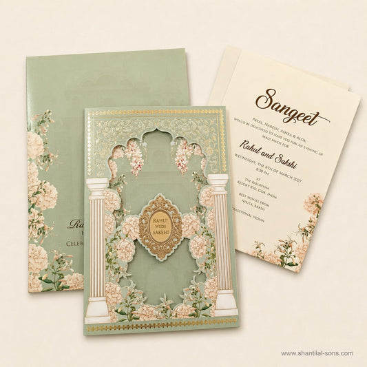 Elegant Wedding Invitation | SS - 978