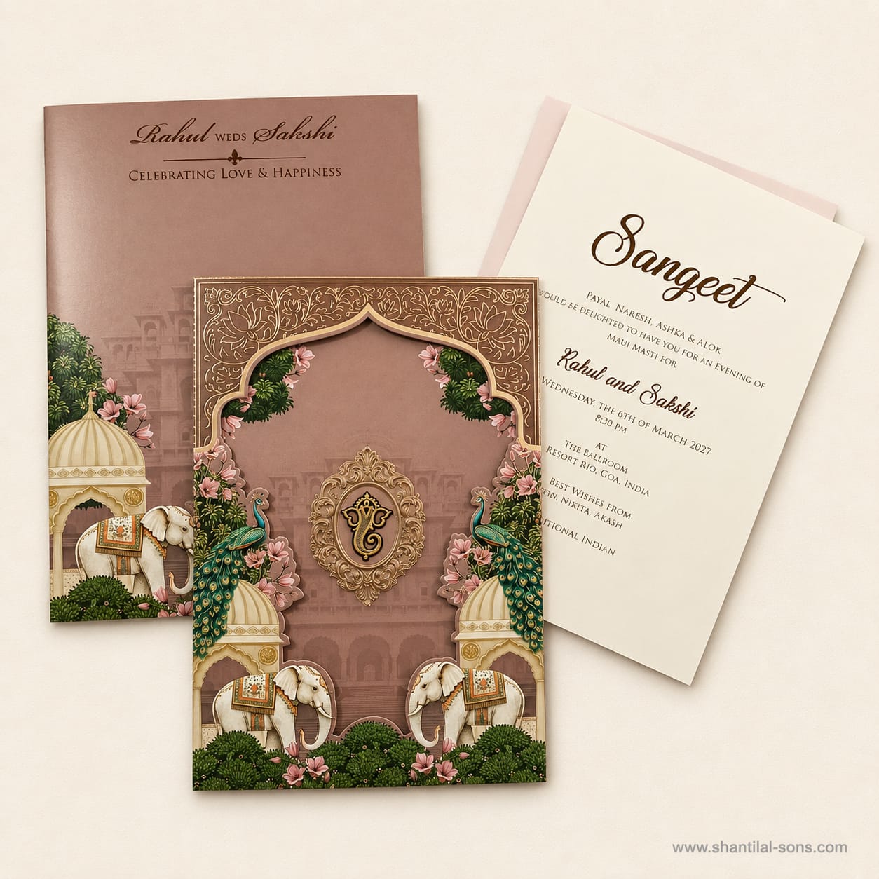 Traditional Wedding Invitation | SS - 979