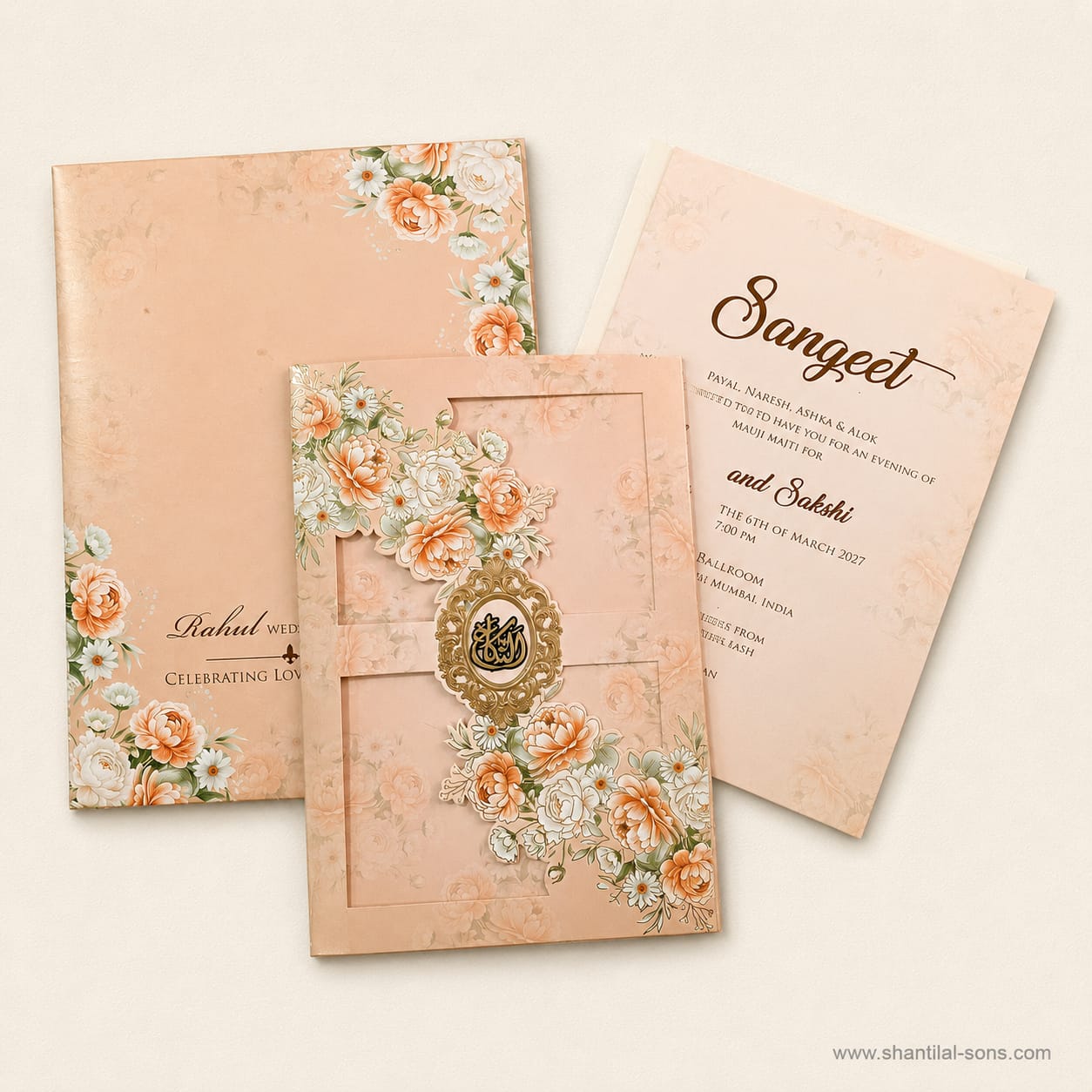 Floral Wedding Invitation | SS - 980