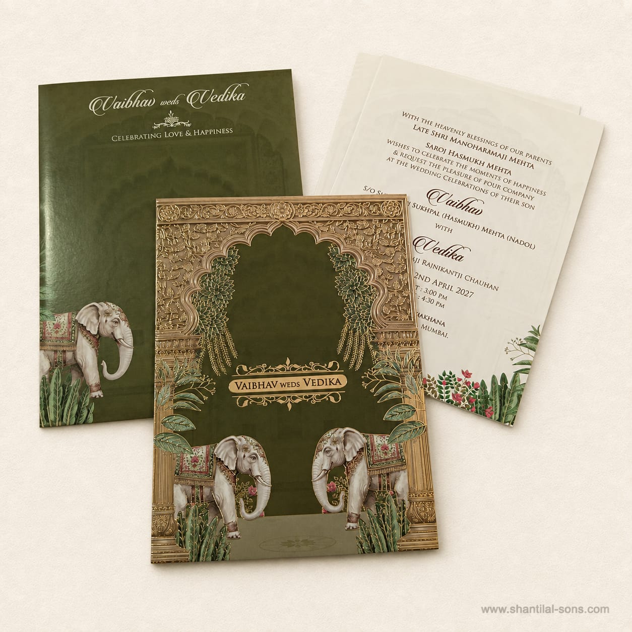 Royal Wedding Invitation | SS - 892