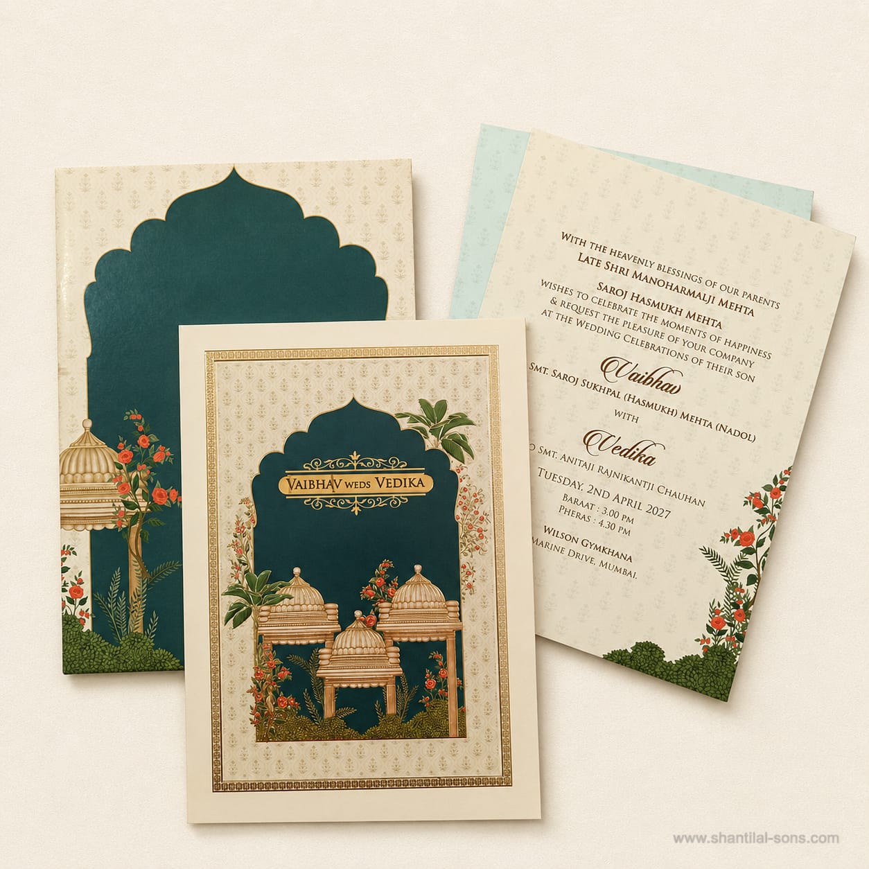 Traditional Wedding Invitation | SS - 984