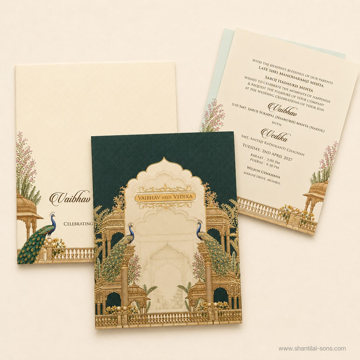 Traditional Wedding Invitation | SS - 987