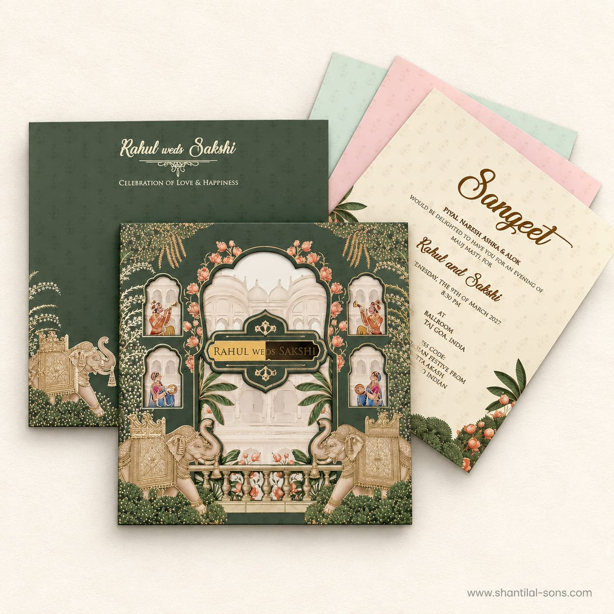 Royal Wedding Invitation | SS - 995
