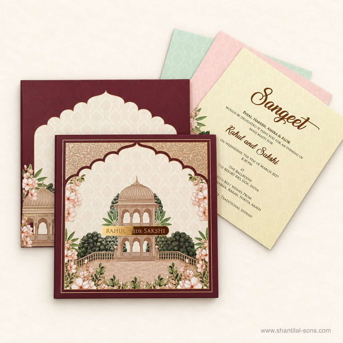 Royal Wedding Invitation | SS - 997