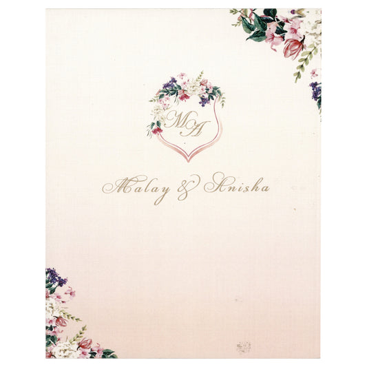 Floral Wedding Card | SS - 5014