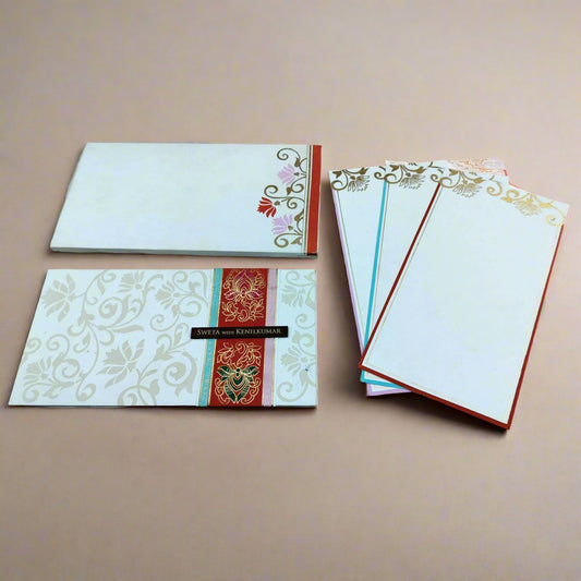 Floral Wedding Card | SS - 9051