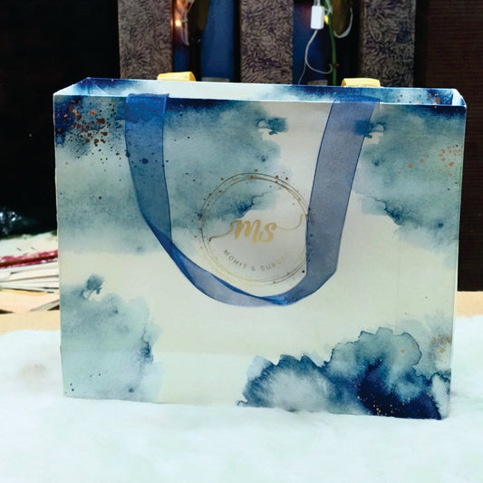 Royal Paper Bag with Splash of Colour | SSP - 015