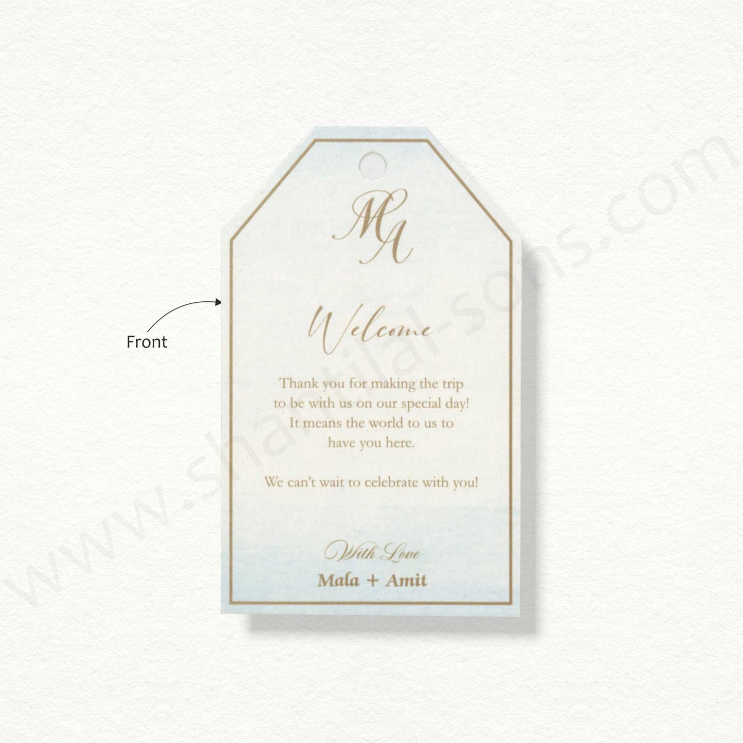 Customizable Designer Tag | T - 12