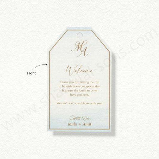 Customizable Designer Tag | T - 12