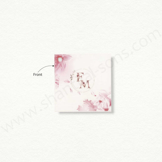 Beautiful Floral Gift Tag | T - 20