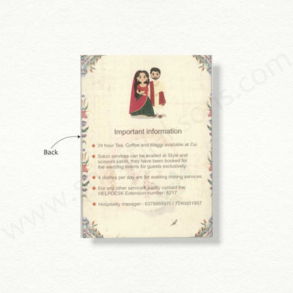 Designer Wedding Itenery | T - 23