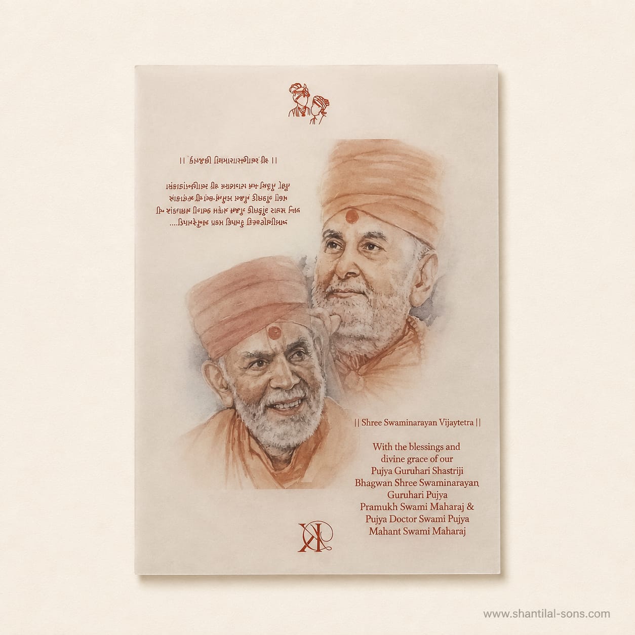 Heritage Wedding Invitation | SS-80175