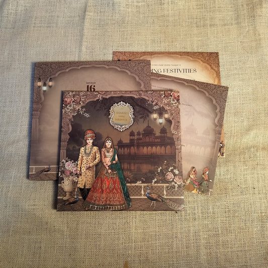 Traditional Wedding Card | SS - 512