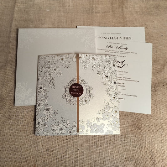 Elegant Wedding Card | SS - 507