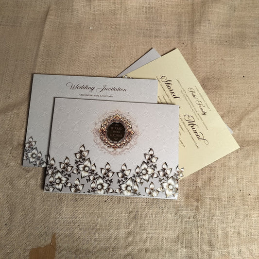 Elegant Wedding Card | SS - 504