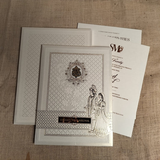 Traditional Wedding Card | SS - 540