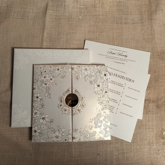 Classy Wedding Card | SS - 521