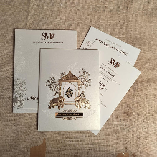 Traditional Wedding Card | SS - 545