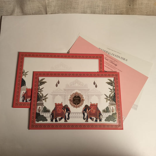 Traditional Wedding Card | SS - 557