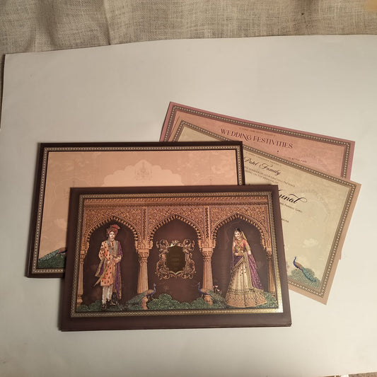 Traditional Wedding Card | SS - 558