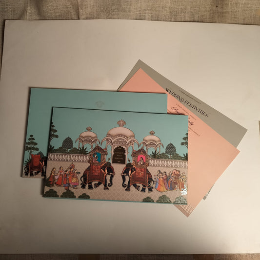 Traditional Wedding Card | SS - 554