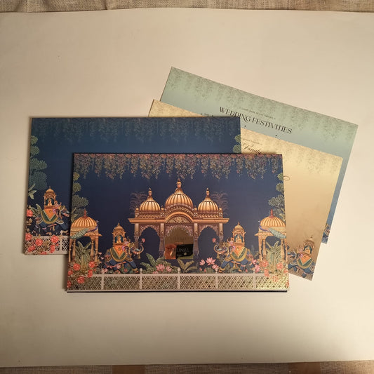 Traditional Wedding Card | SS - 553