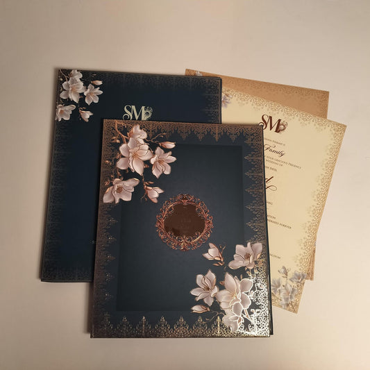 Floral Wedding Card | SS - 550
