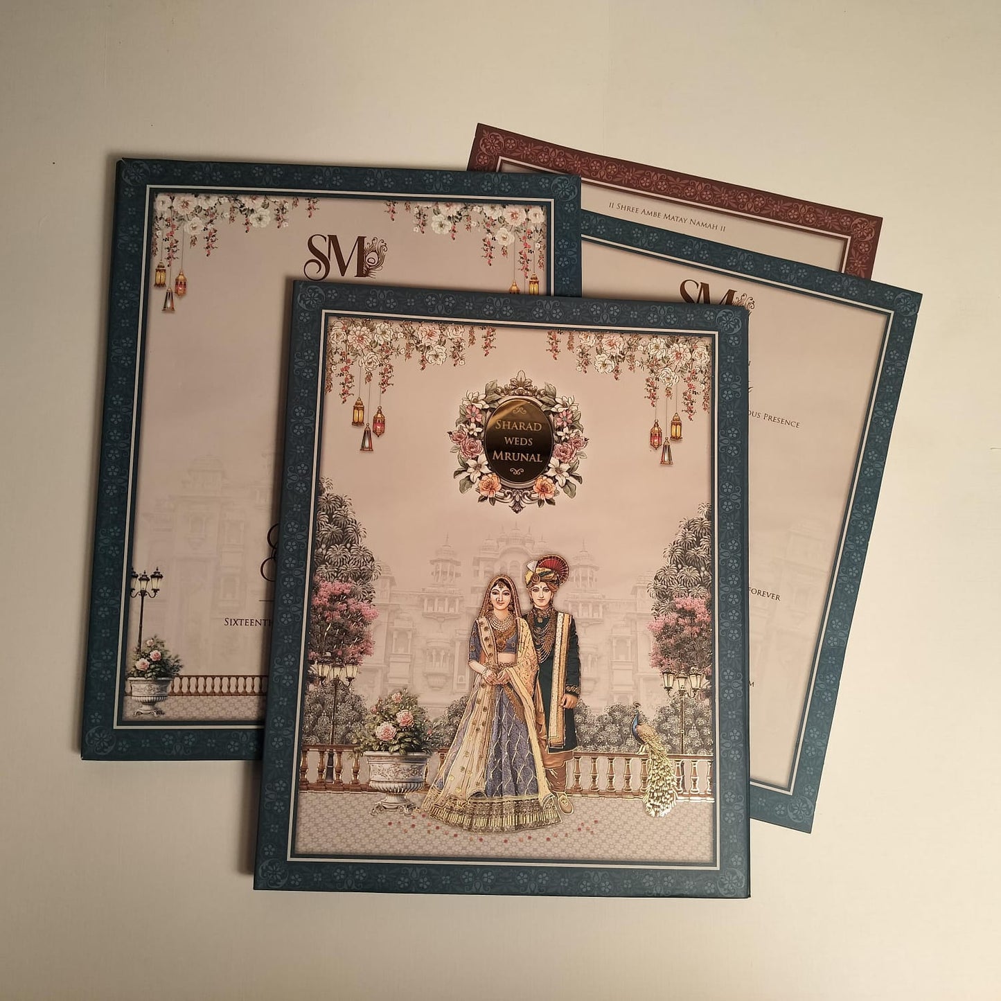 Traditional Wedding Card | SS - 547