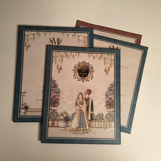 Traditional Wedding Card | SS - 547