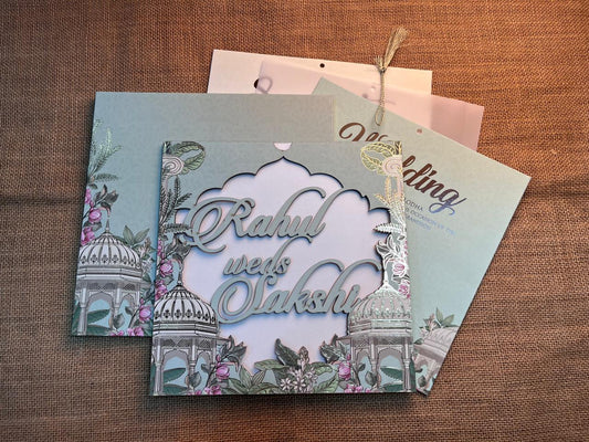 Lasercut Wedding Card | SS - 562
