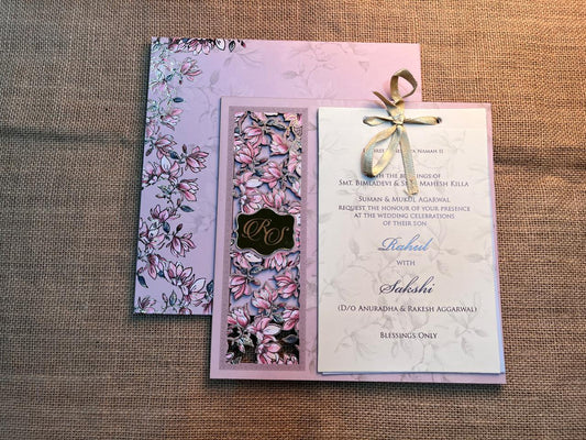 Lasercut Wedding Card | SS - 563
