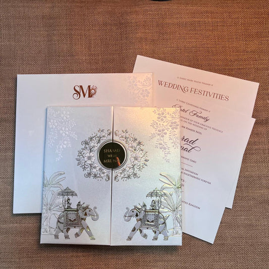 Traditional Wedding Card | SS - 526