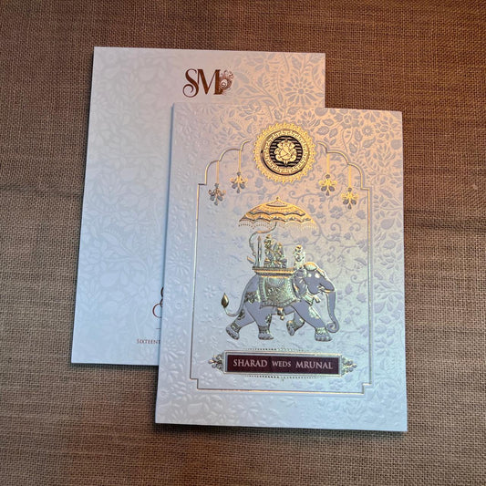 Traditional Wedding Card | SS - 539