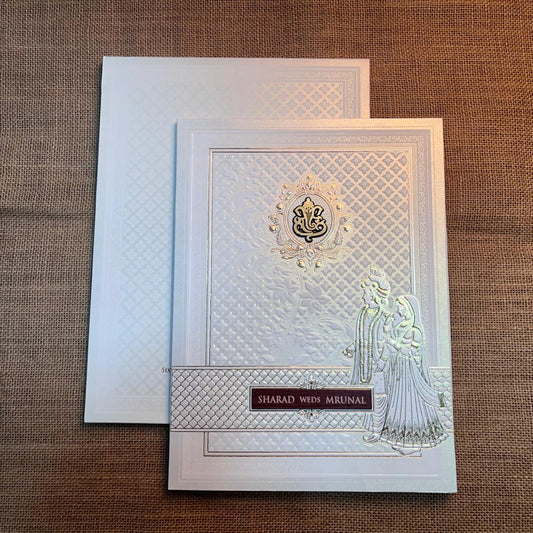 Traditional Wedding Card | SS - 543