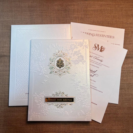 Elegant Wedding Card | SS - 544