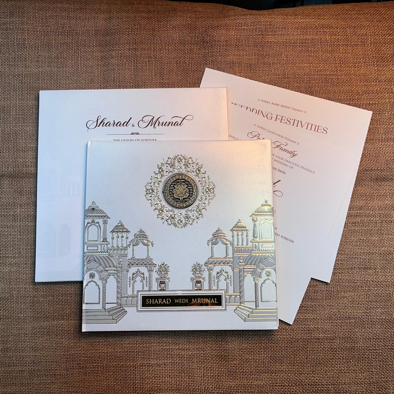 Traditional Wedding Card | SS - 528