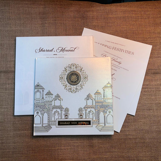Traditional Wedding Card | SS - 528