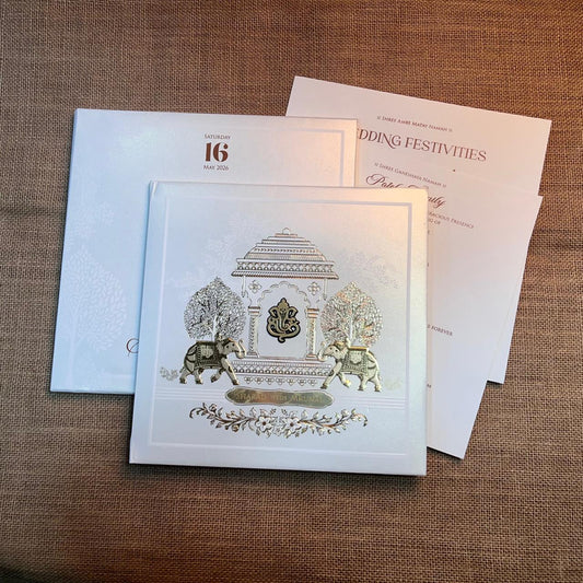 Traditional Wedding Card | SS - 525
