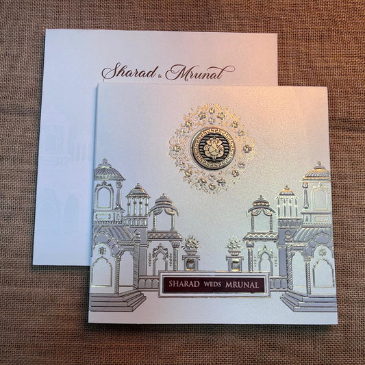 Traditional Wedding Card | SS - 520