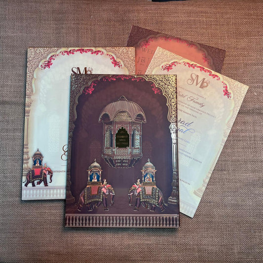 Traditional Wedding Card | SS - 534